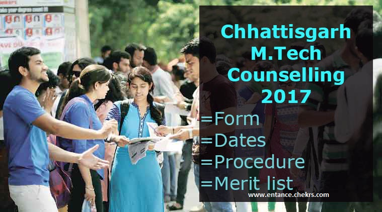 CG M.Tech Counselling 2024 – Schedule, Procedure, Merit List