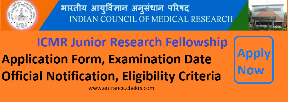 ICMR JRF 2022 Application Form