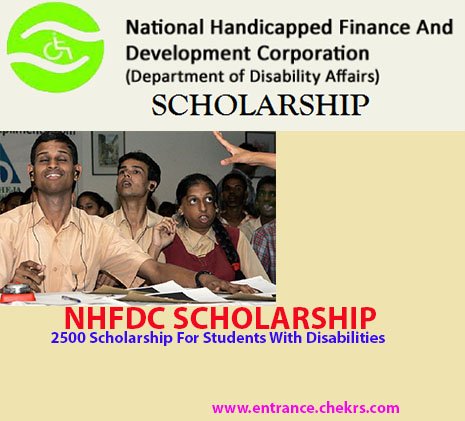 NHFDC Scholarship 2022