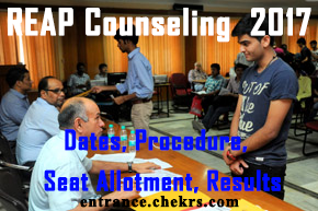 REAP COUNSELLING PROCEDURE