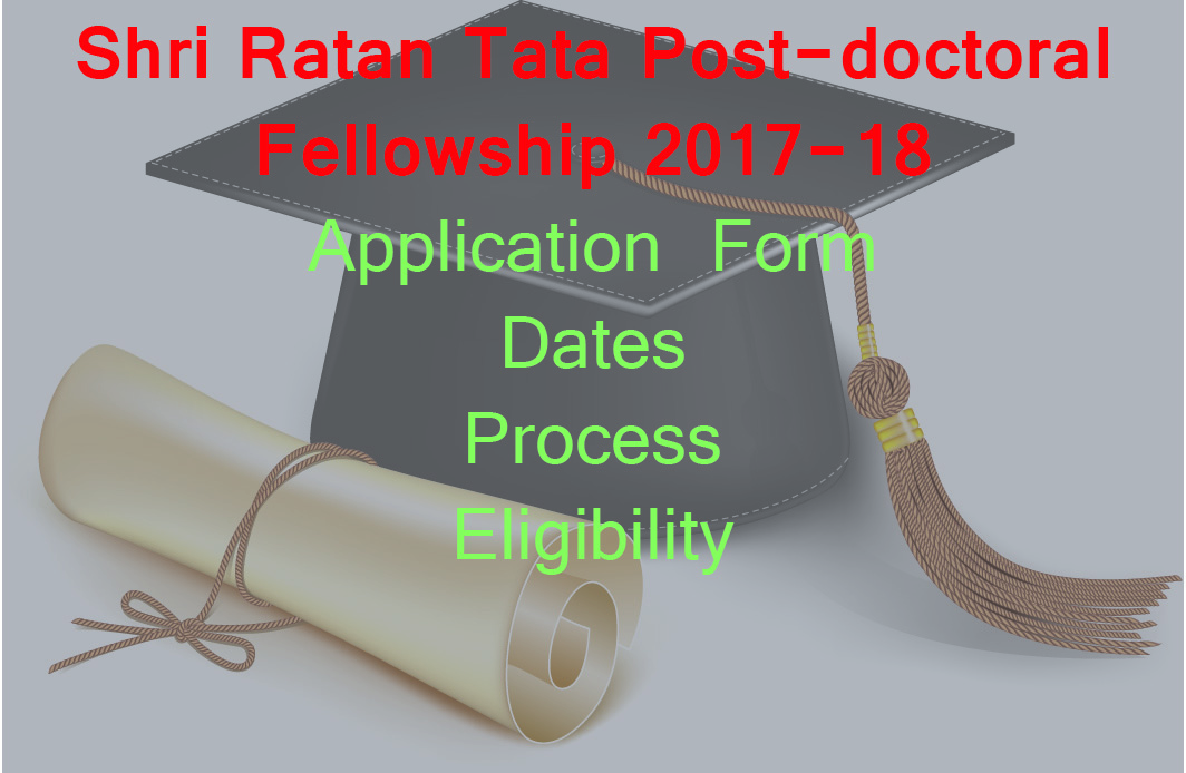 Shri Ratan Tata Post-doctoral Fellowship- Application Form, Dates, Process