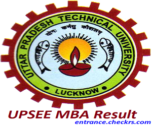 UPSEE MBA Result 2017