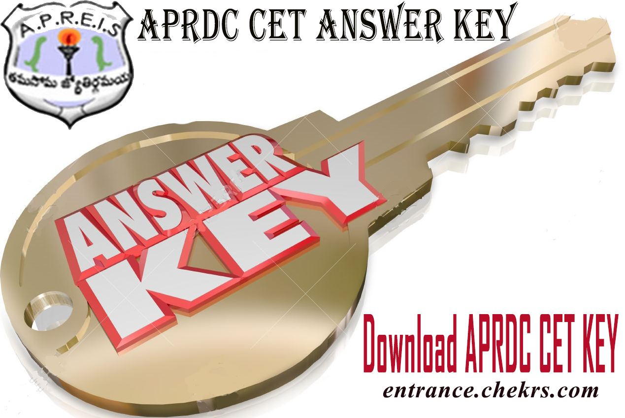 aprdc cet answer key 2025