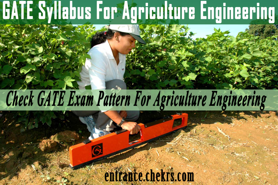gate syllabus for agricultural engineering
