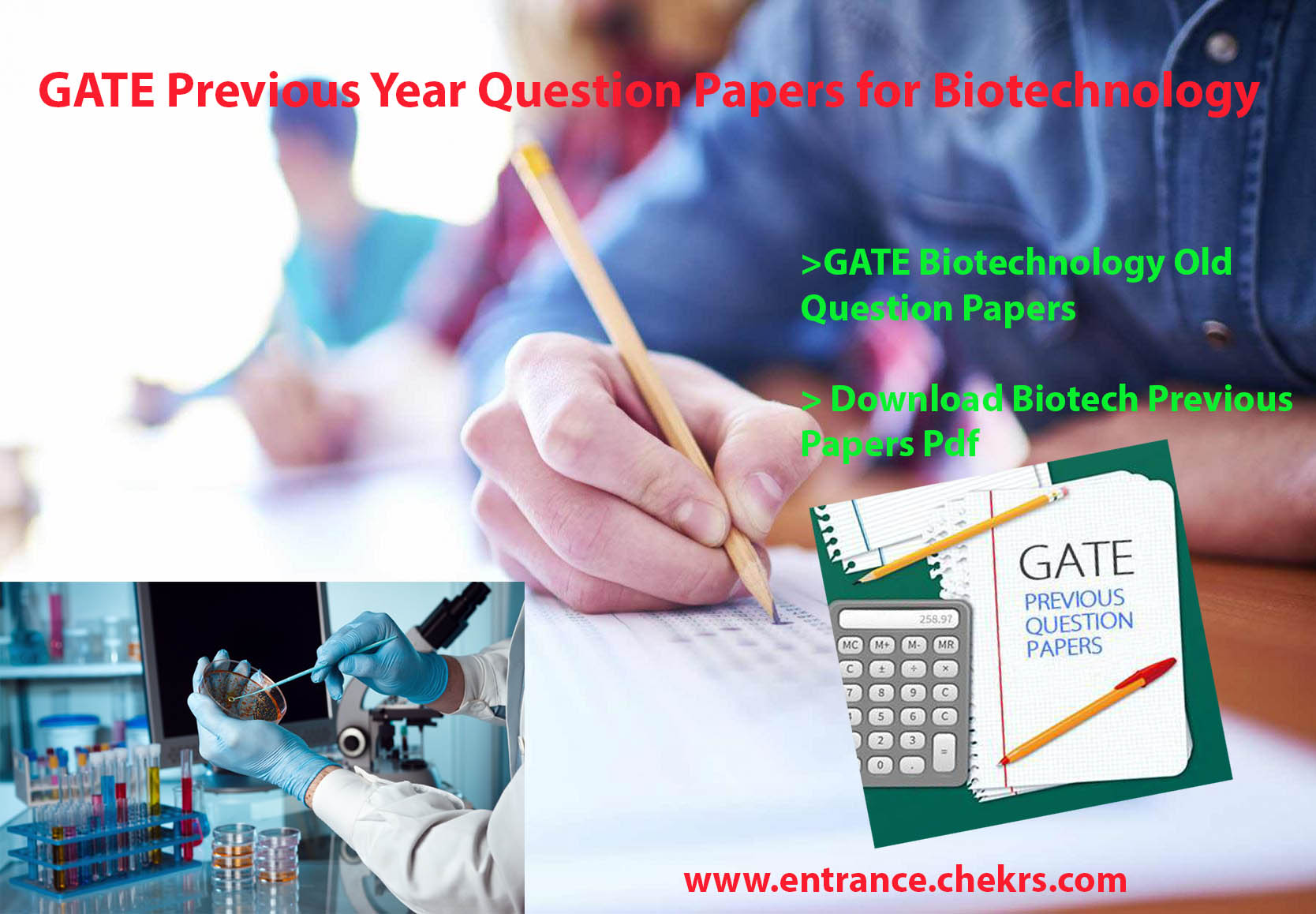 GATE Biotechnology (BT) Previous Year Question Papers- Pdf Download