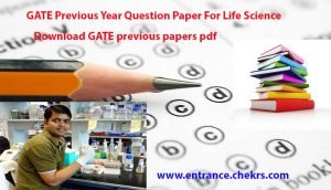 gate previous papers for life sciences
