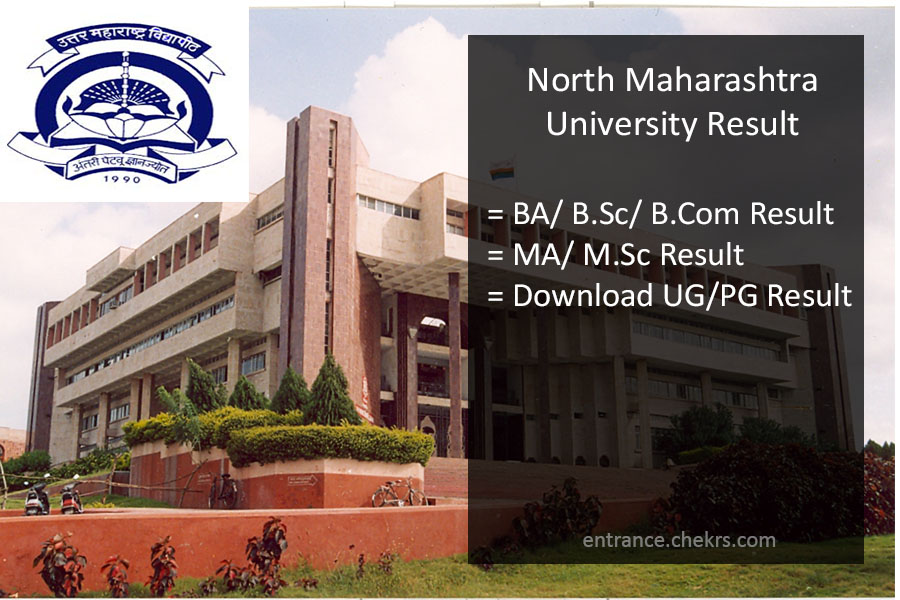 North Maharashtra University Result, NMU BA BSC BCOM MA MSC Results