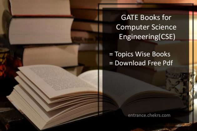 GATE Books For Computer Science (CSE) 2025 - Free Pdf Download