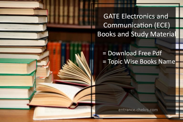 GATE 2025 Books for ECE Best Books PDF By Topper Free Download