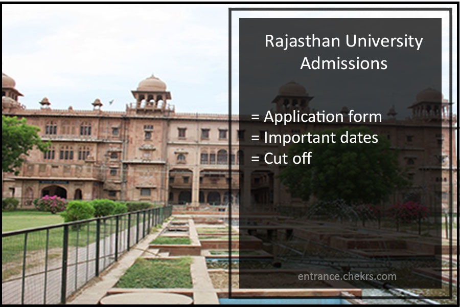 Rajasthan University Admissions 2021