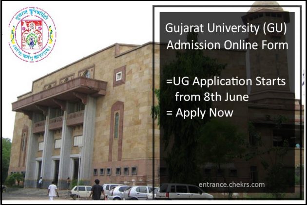 Gujarat University Admission 2024 UG PG Online Form Entrance Exam   Gujarat University Admission 630x420 