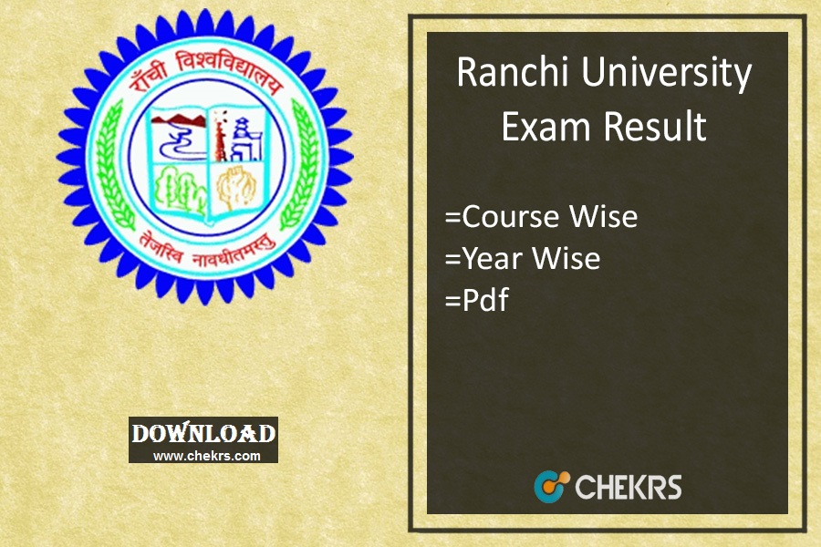 Ranchi University Result 21 Ba Bsc om Part 1 2 3 Ranchiuniversity Ac In