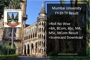 Mumbai University Result 2022 Released FYSYTY Sem UG PG