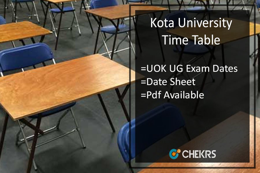 UOK Time Table 2024