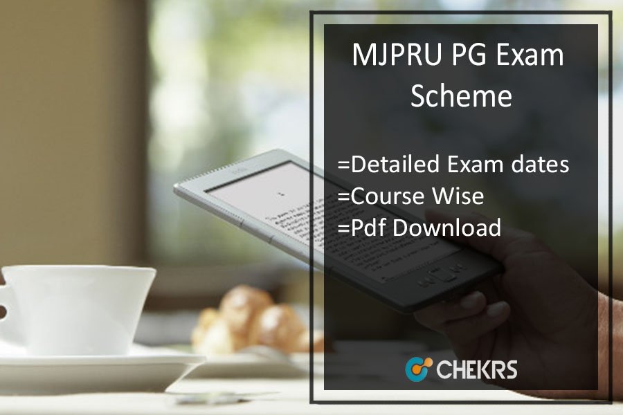 MJPRU PG Exam Scheme 2024