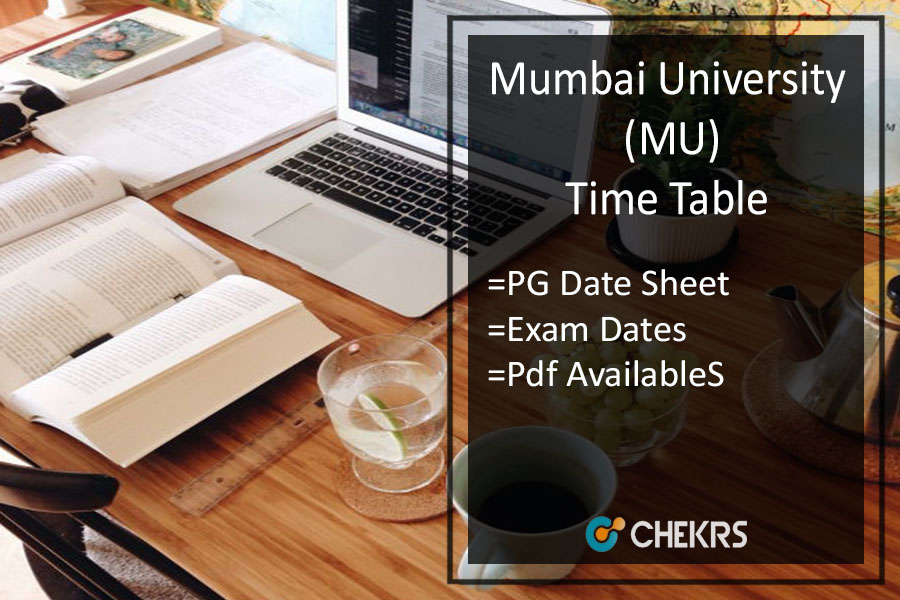 Mumbai University PG Exam Time Table 2024