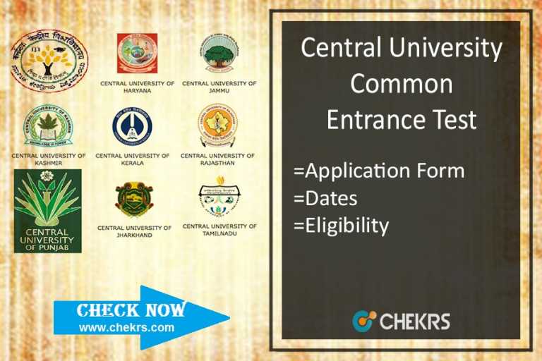 CUET 2025 Application Form, Exam Eligibility, Date & Syllabus