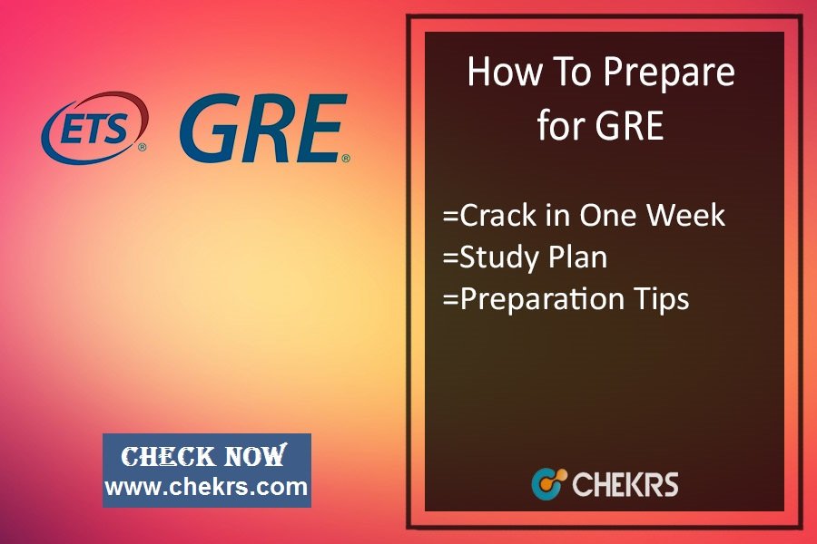 GRE Preparation Tips- How To Prepare/ Crack Verbal Exam in 1 Week