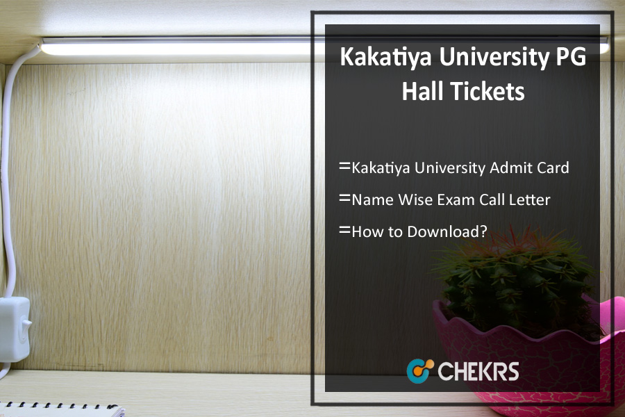 Kakatiya University PG Hall Tickets 2022- MA MSc MCom Admit Card