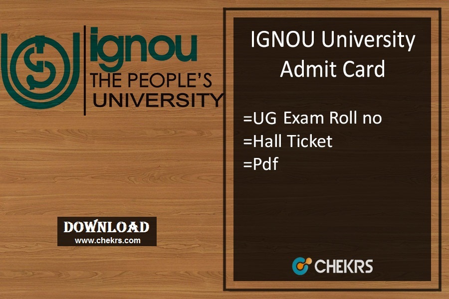 IGNOU Admit Card June 2025