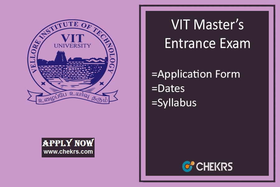 VITMEE: Admission, Application Form, Syllabus, Exam Dates