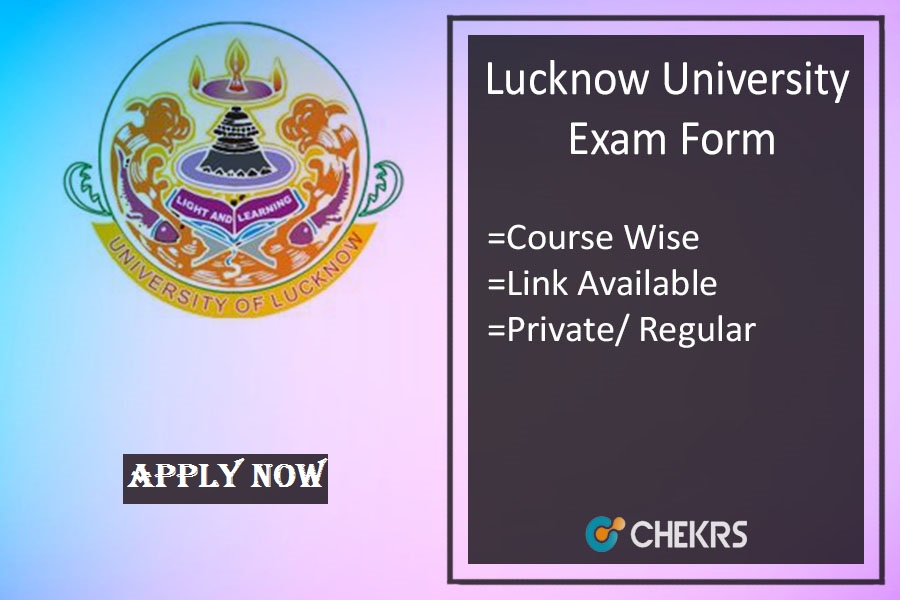 Lucknow University Exam Form 2022