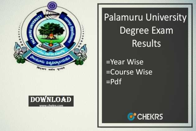 palamuru-university-result-2024-ug-degree-2nd-4th-6th-semester-exam-result