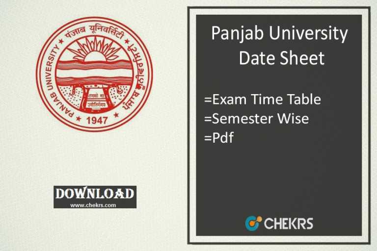 all university exam date 2021