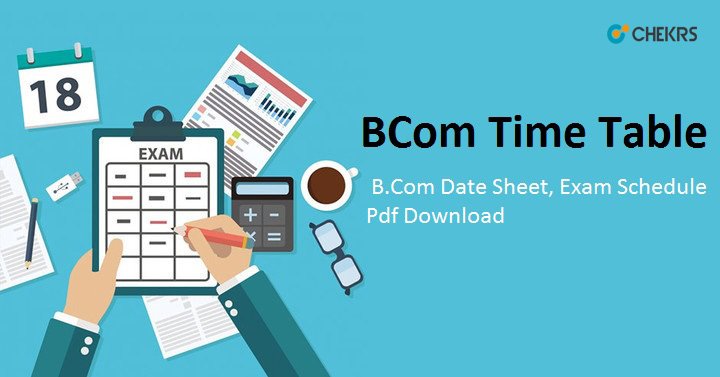 b.com time table 2025