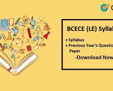 BCECE (LE) Syllabus 2025 Pdf: Exam Pattern, Previous Question Papers