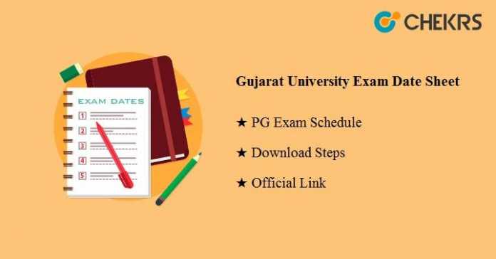 gujarat-university-pg-exam-date-2024-ma-msc-mcom-sem-2-4-time-table-pdf