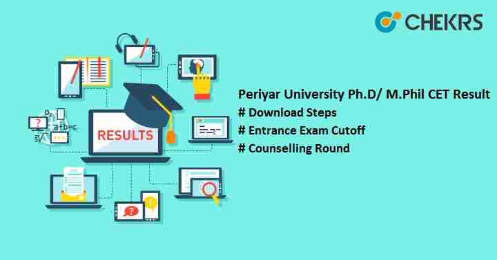Periyar University Ph.D/ M.Phil Entrance Exam Result 2022