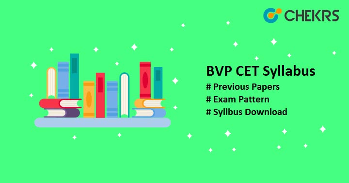 BVP CET Syllabus 2025