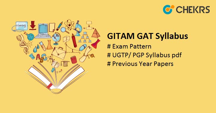 GITAM GAT Syllabus 2025