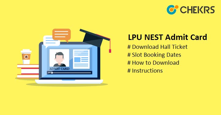 LPU NEST Admit Card 2024