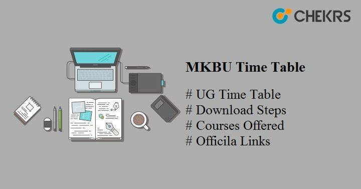 mkbu time table 2024