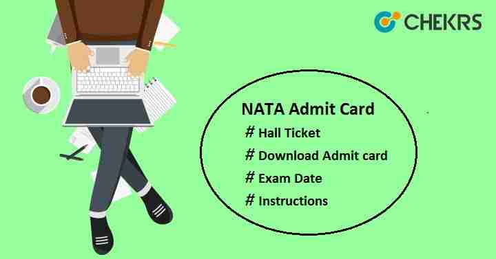 nata admit card