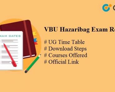 VBU Hazaribag Exam Routine 2024 – BA BSC BCOM Sem (2ND 4TH 6TH) Timetable