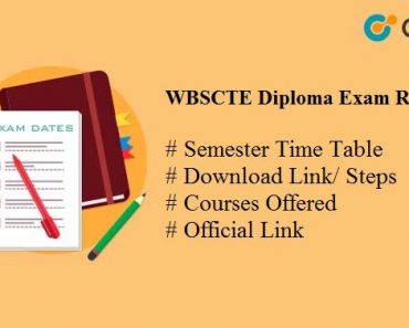 WBSCTE Diploma Exam Routine 2024 PDF Download