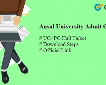 Sushant University Admit Card 2025, Download UG/ PG Hall Ticket