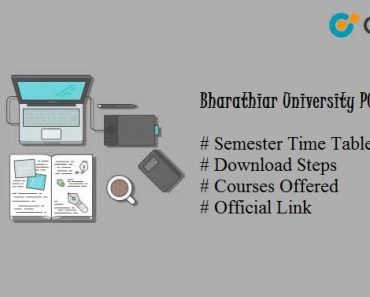 Bharathiar University PG Time Table 2024 MA MSC MCOM Exam Date
