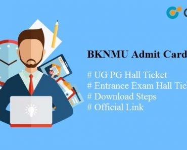 BKNMU Hall Ticket 2024 – UG PG Entrance Exam Admit Card
