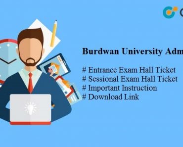 Burdwan University Admit Card 2025 – Entrance/ Sessional Exam Hall Ticket