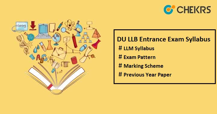 DU LLB Entrance Exam Syllabus 2025