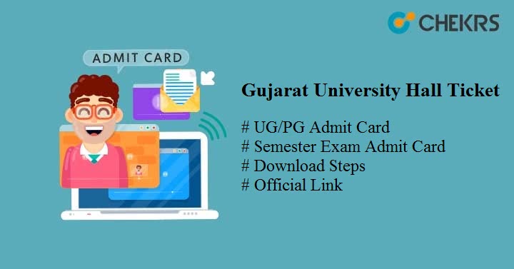 gujarat university hall ticket 2024