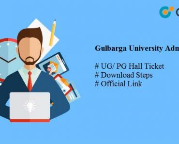 Gulbarga University Admit Card 2024, gug.ac.in Download UG PG Hall Ticket