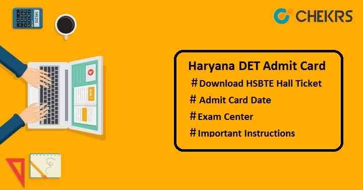 haryana det admit card