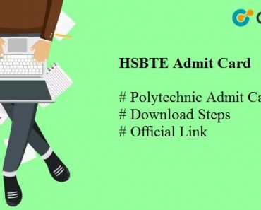 HSBTE Admit Card 2025- Haryana Polytechnic Semester Roll No