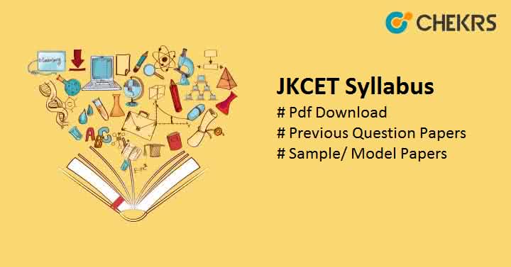 JKCET Syllabus 2025