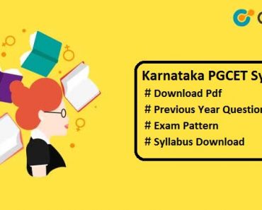 Karnataka PGCET Syllabus 2025 Pdf – Download Question Papers